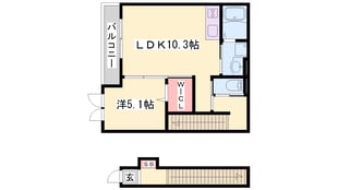 京口駅 徒歩29分 2階の物件間取画像